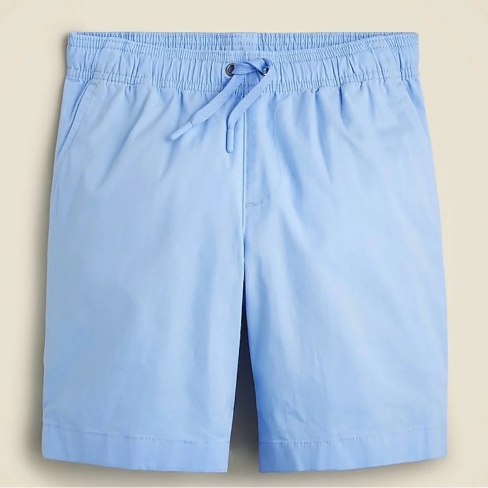 NWT J. Crew Boys' Pier Short Stretch Twill Blue